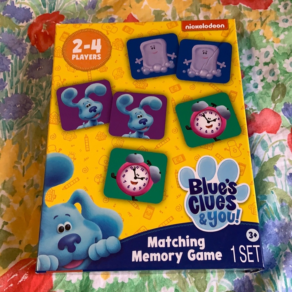 Blues Clues Memory Game AS IS
